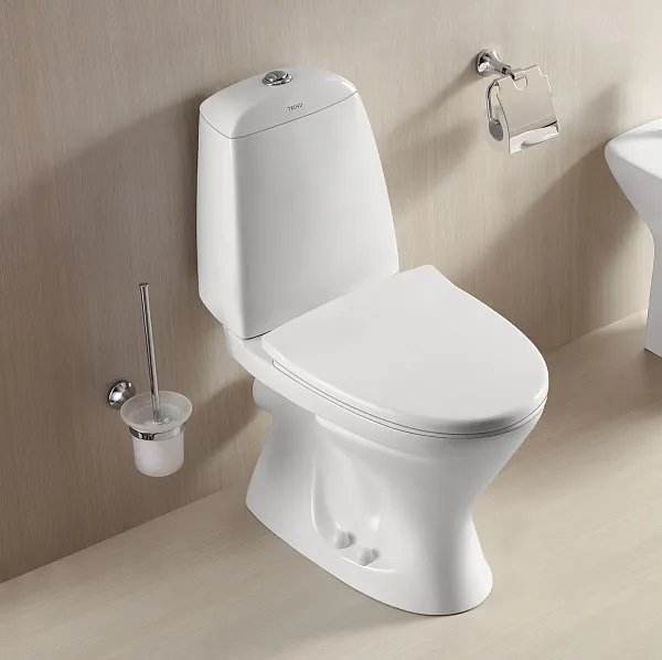Унитаз-компакт Azario AZ-2037-P напольный с сиденьем микролифт фото 4