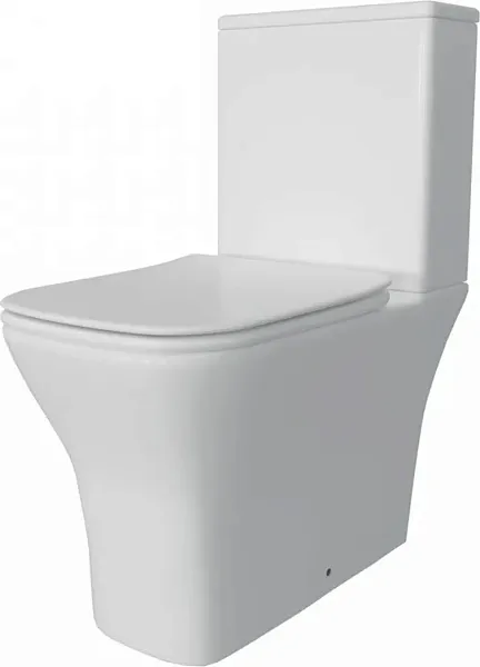 Унитаз-компакт Watersense Eva Pro W00138 напольный безободковый с микролифтом фото 6