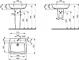 Раковина Ideal Standard Ventuno 60 см T015301 фото 4