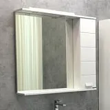 Зеркало Comforty Модена М 90x79 00-00001641CF с подсветкой с полочкой фото 1