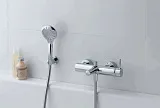 Смеситель Laufen Twinplus 3.2162.7.004.136.1 для ванны с душем фото 2