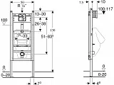 Инсталляция для писсуара Geberit Duofix 111.665.00.5 фото 2