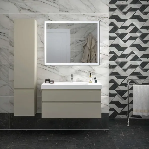 Шкаф-пенал Kerama Marazzi Cubo 35x165 CU.165lh\LIM левый фото 2