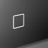 Зеркало BelBagno 80x80 SPC-GRT-800-800-LED-TCH с подсветкой фото 6