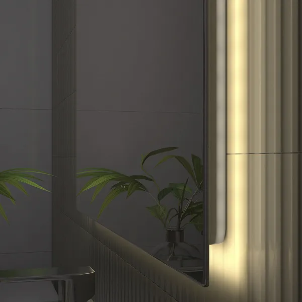 Зеркало Vigo Quadro 100x120 4630297360875 с подсветкой фото 4