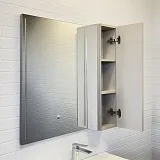 Зеркало Comforty Бильбао 80x80 00-00014154CF правая с подсветкой фото 4