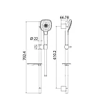 Душевой гарнитур Iddis Sena SEN3F70i16 фото 5