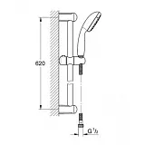 Набор смесителей Grohe Eurosmart (3 в 1) 124446 фото 3