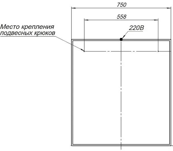Зеркало Aquanet Nova Lite 75х80 242271 с подсветкой фото 6