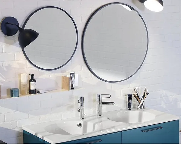 Зеркало Jacob Delafon Odeon Rive Gauche 50x50 EB1176-BLV фото 2