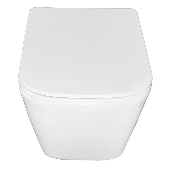 Унитаз Azario Hugo AZ-3103 подвесной безободковый с сиденьем микролифт фото 6