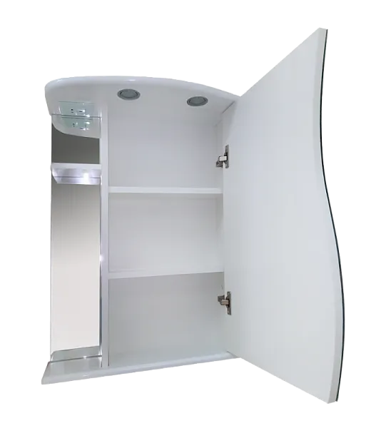 Зеркало-шкаф Misty Лиана 65x72 Э-Лиа02065-01СвП с подсветкой фото 2