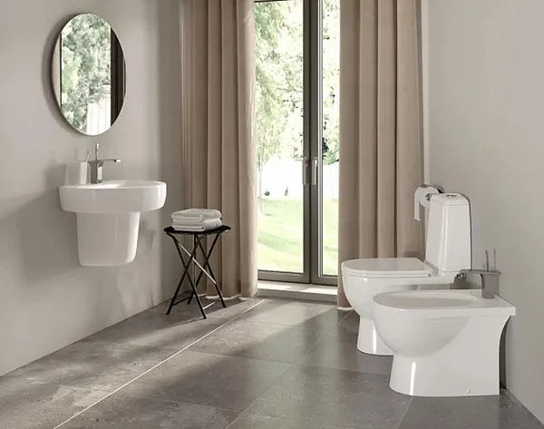 Унитаз-компакт Sanita Luxe Best BSTSLCC04020522 напольный с микролифтом фото 7