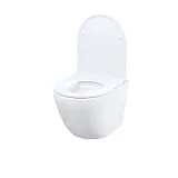 Унитаз Iddis Blanco BLQNDSEI25 подвесной безободковый с сиденьем микролифт фото 2