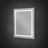 Зеркало BelBagno Kraft 70x80 SPC-KRAFT-700-800-SENS-NERO с подсветкой фото 4