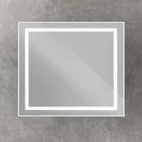 Зеркало BelBagno Kraft 90x80 SPC-KRAFT-900-800-SENS-AL с подсветкой фото 2