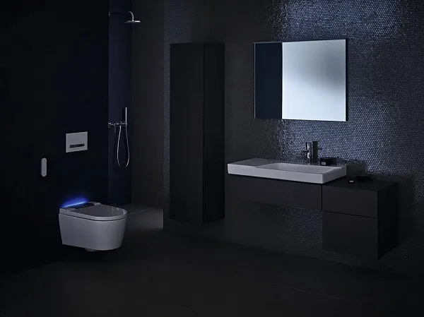 Унитаз Geberit AquaClean Sela 146.224.21.1 подвесной безободковый с микролифтом с биде фото 6