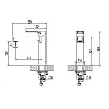 Смеситель Lemark Plus Grace LM1537C для раковины фото 2