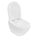 Унитаз Azario AZ-0093UQ3 подвесной безободковый с сиденьем микролифт фото 4
