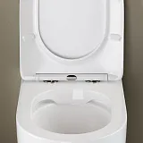Напольный приставной унитаз Mia Rimless CN1810 фото 5