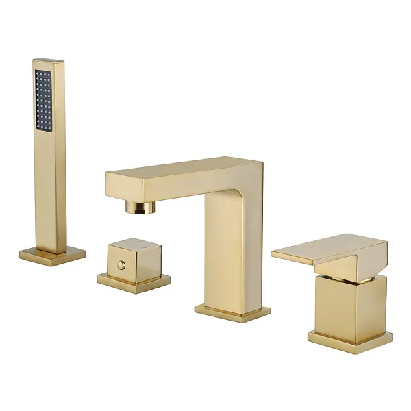 Смеситель на борт ванны ABBER Daheim AF8213G фото 1