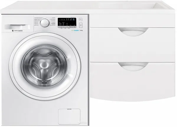 Тумба с раковиной Style Line Жасмин-2 120 подвесная правая фото 3