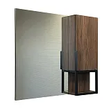 Зеркало Comforty Равенна 88x80 00-00006656CF правая с полочкой фото 2