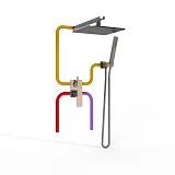 Душевой комплект PAINI Grazia 21CRSET26911SH фото 2