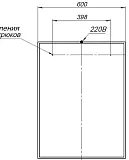 Зеркало Aquanet Nova Lite 60х80 242620 с подсветкой фото 5