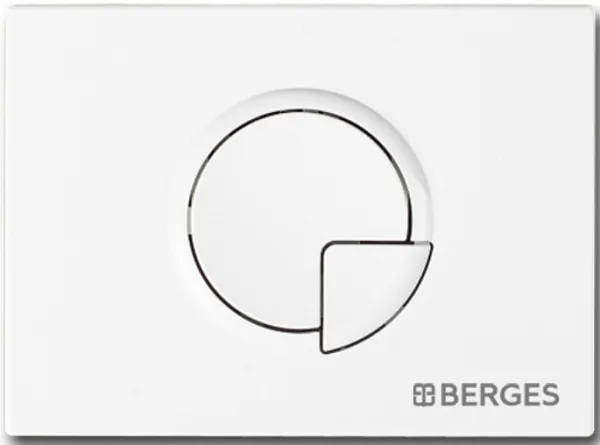 Смывная клавиша для унитазов Berges Wasserhaus Novum 040024 фото 1