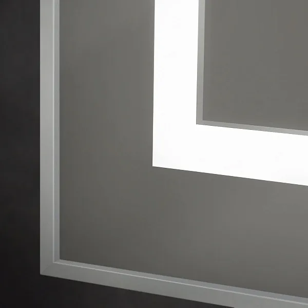 Зеркало BelBagno Kraft 70x80 SPC-KRAFT-700-800-SENS-AL с подсветкой фото 6