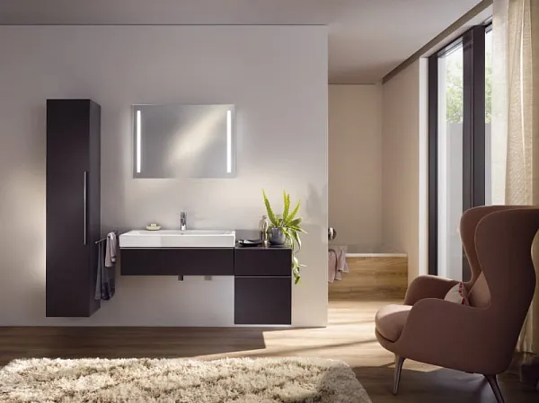 Зеркало Geberit Option 80x65 500.588.00.1 с подсветкой фото 7