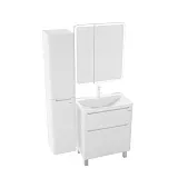 Зеркало-шкаф Grossman Адель 70x80 правая с подсветкой фото 1