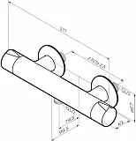 Термостат Am.Pm Like F8040000 для душа фото 7