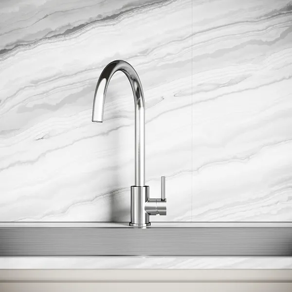 Смеситель для кухонной мойки Sancos Stainless SC12001SS фото 3