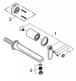 Смеситель Grohe Veris 19388000 для раковины фото 3