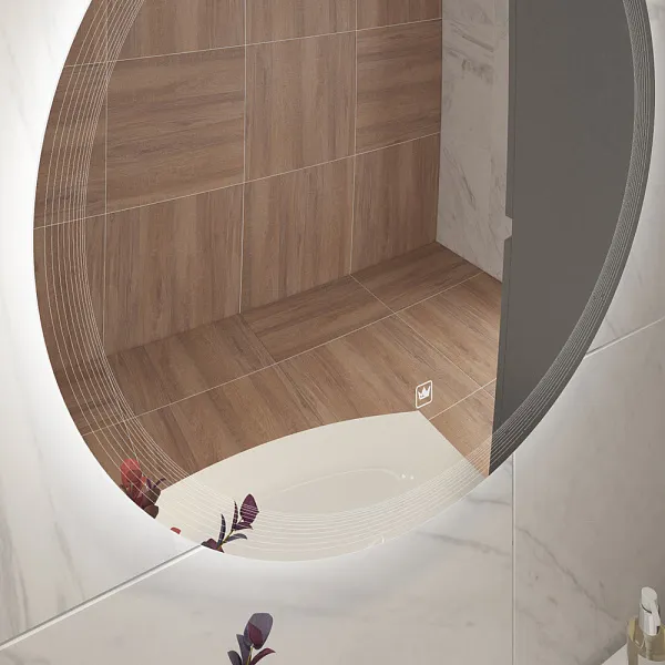 Зеркало Cezares Eco 70x70 CZR-SPC-ECO-700-LED-TCH с подсветкой фото 10