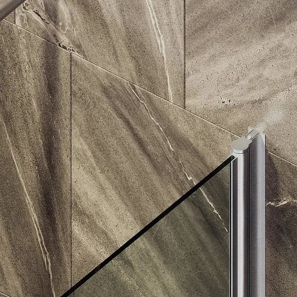 Шторка для ванны MaybahGlass 50x140 MGV-597-5 профиль хром стекло бесцветное фото 2