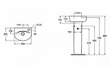 Рукомойник Ideal Standard Connect Arc E791501 35 см фото 3