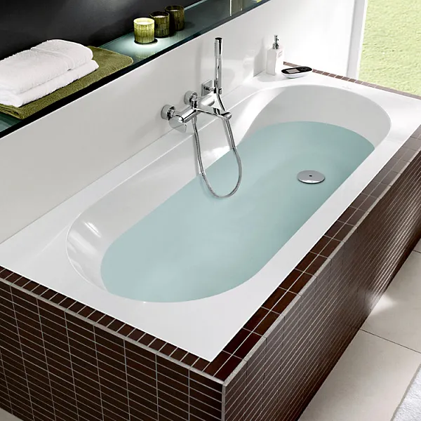 Квариловая ванна Villeroy & Boch Oberon 160х75 UBQ160OBE2V-01 alpin фото 7