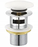 Донный клапан для раковины Cezares CZR-SAT7-Bi белый фото 1