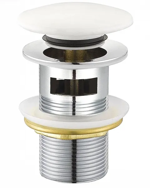 Донный клапан для раковины Cezares CZR-SAT7-Bi белый фото 1