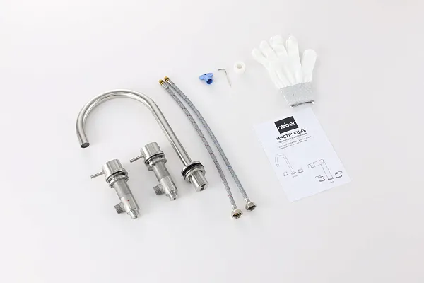 Смеситель для раковины ABBER Wasser Kreis 316 AF8108BST-M фото 2