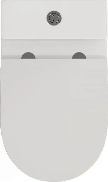 Унитаз-компакт Watersense Milana R W00747 напольный безободковый с микролифтом фото 8
