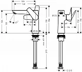 Смеситель Hansgrohe Talis E 71755000 для раковины фото 2