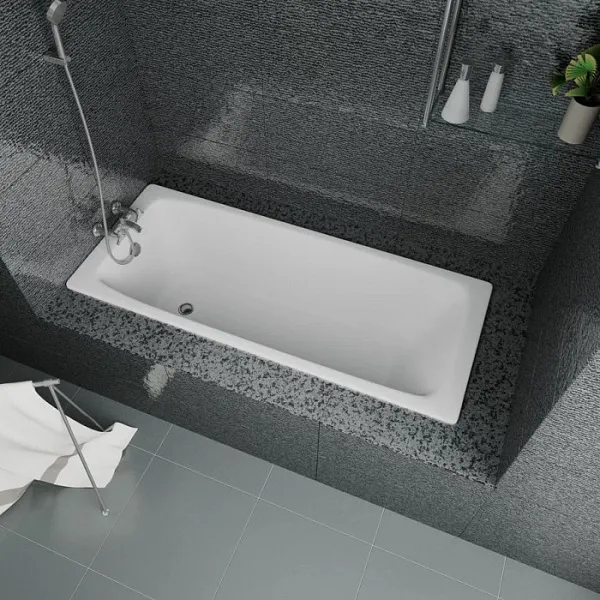 Ванна чугунная Delice Biove 170x75 DLR220509 без ручек фото 3