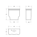 Бачок BelBagno Boheme BB115T фото 3