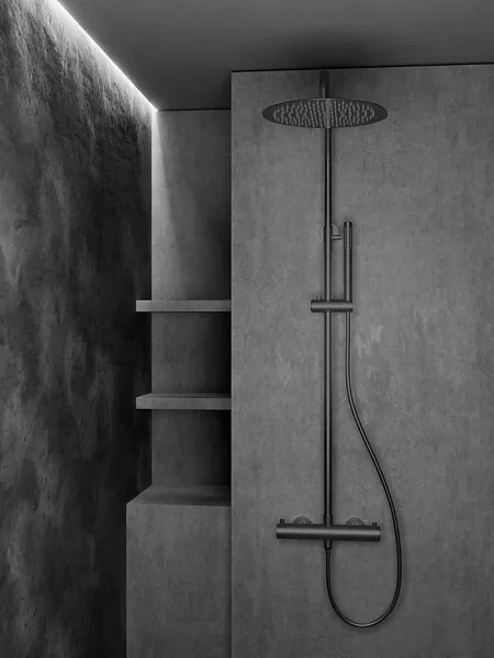 Душевая стойка KNOTLOR ECLIPSE SS-24/GM фото 4