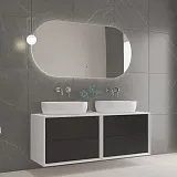 Зеркало Cezares Vague 150x70 CZR-SPC-VAGUE-1500-700-MOV с подсветкой фото 6