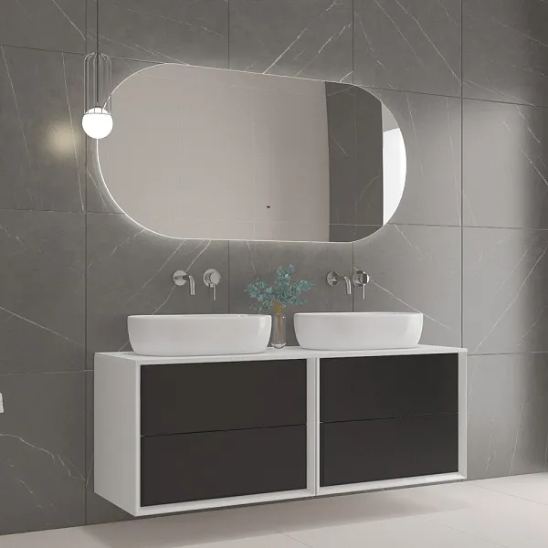 Зеркало Cezares Vague 150x70 CZR-SPC-VAGUE-1500-700-MOV с подсветкой фото 6